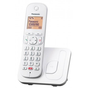 Panasonic KX-TGC250 Ασύρματο Τηλέφωνο με Ελληνικό Μενού Λευκό Panasonic KX-TGC250 Ασύρματο Τηλέφωνο με Ελληνικό Μενού Λευκό